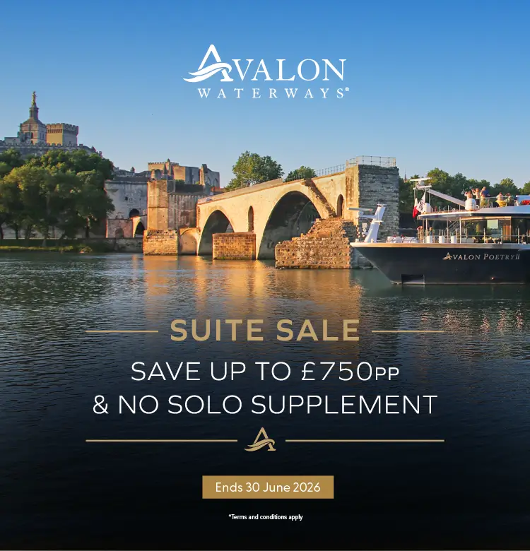Avalon Waterways Suite Sale
